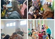 Imunisasi Campak Serempak Dikawal Polres Garut, Antisipasi KLB