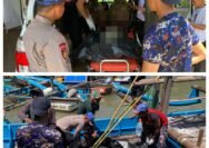 Geger! Mayat Terapung Ditemukan di Santolo, Tim Polairud Sigap Evakuasi