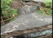 Jalur Lintas Karangsari–Pakenjeng Terputus Akibat Longsor di Cigareleng Garut Selatan