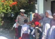 Edukasi Sejak Dini, Satlantas Polres Garut Ajarkan Keselamatan di SDN 1 Jayaraga