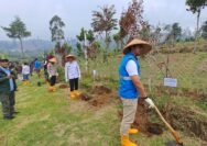 Kapolsek Pasirwangi Hadiri Aksi Hijau Hari Bumi 2026 di Garut