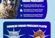 #Save Lingkungan Kita " No Kantong Plastik " Wadah Daging Kurban