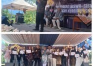 Pelepasan Siswa Kelas XII SMAS PGRI Kurnia dan SMA Terbuka di Laksanakan Cukup Meriah