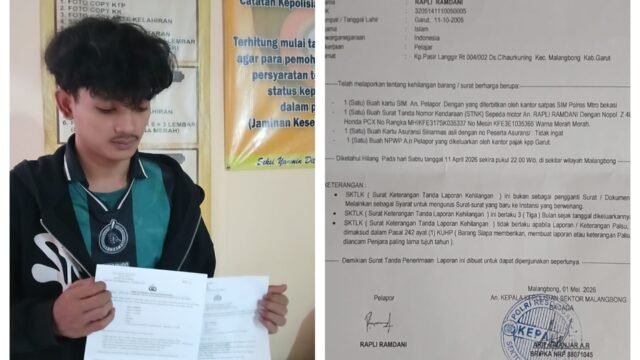 Dokumen Penting Milik Warga Garut Hilang di Jalan Juang Bekasi, Pemilik Harap Segera Ditemukan