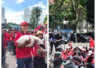 Polres Garut Kawal Aksi May Day Secara Humanis, Ratusan Buruh Sampaikan Aspirasi