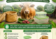 Stop Kantong Plastik Untuk Kemasan Daging Kurban