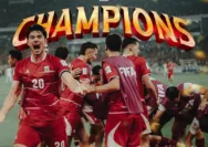 Indonesia Juara Asian Cup, Taklukkan Thailand 6-4 di Hadapan 70 Ribu Suporter