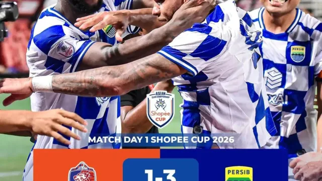 Persib Tak Kenal Lelah, Comeback Dramatis 3-1 atas Port FC